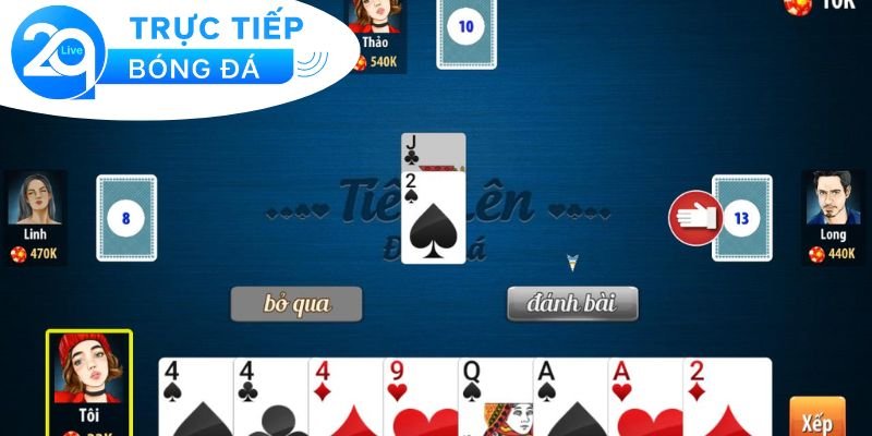 Tiến lên đếm lá - Mẹo đếm lá tiến lên chuẩn xác 3 Đếm lá trong Tiến lên