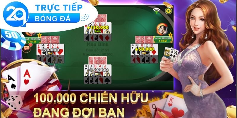 Tiến lên đếm lá - Mẹo đếm lá tiến lên chuẩn xác 2 Giới thiệu về trò chơi Tiến lên đếm lá